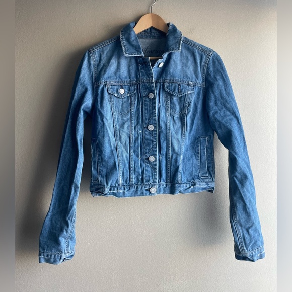 American Eagle Outfitters Jackets & Blazers - American Eagle Outfitters Denim Button Up Jacket Size Small